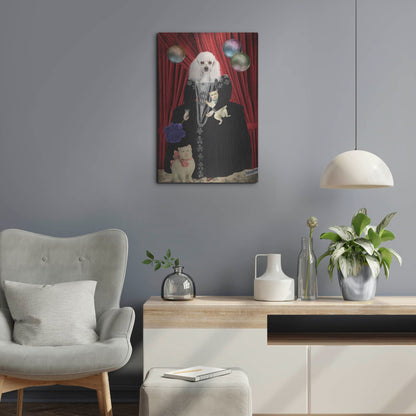 Luxe Metal Art 'Jezebel' by Elo Marc, Metal Wall Art,16x24