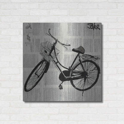 Luxe Metal Art 'Ride New' by Loui Jover, Metal Wall Art,36x36