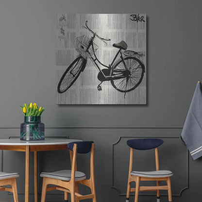 Luxe Metal Art 'Ride New' by Loui Jover, Metal Wall Art,36x36