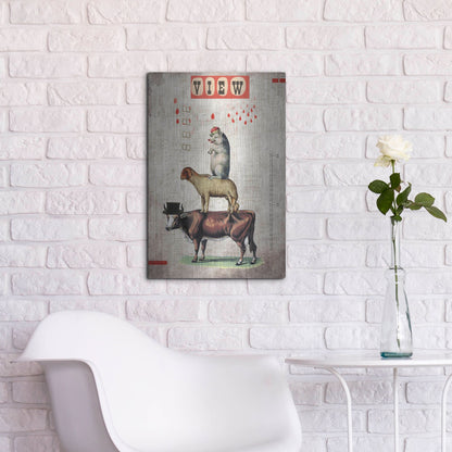 Luxe Metal Art 'Together' by Elo Marc, Metal Wall Art,16x24