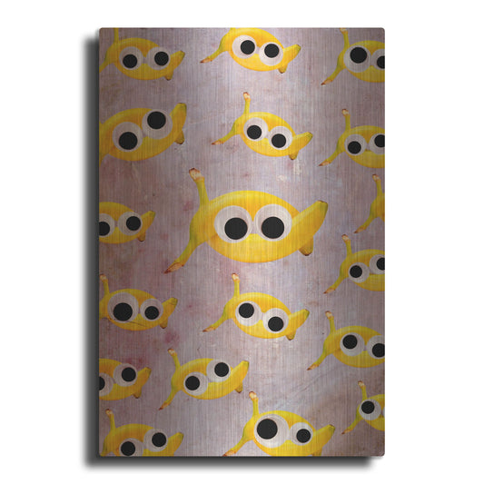 Luxe Metal Art 'Goin' Bananas' by Elo Marc, Metal Wall Art