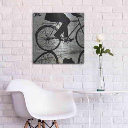 Luxe Metal Art 'Ride' by Loui Jover, Metal Wall Art,24x24