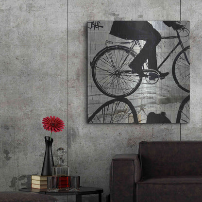 Luxe Metal Art 'Ride' by Loui Jover, Metal Wall Art,36x36