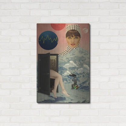 Luxe Metal Art 'Beyond The Unknown' by Elo Marc, Metal Wall Art,24x36