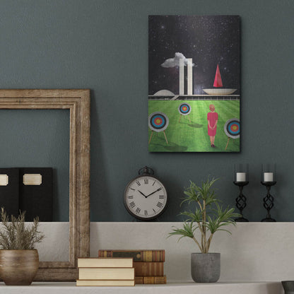 Luxe Metal Art 'Planalto Central' by Elo Marc, Metal Wall Art,12x16