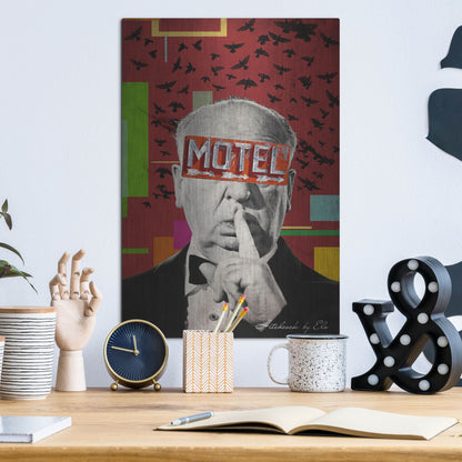 Luxe Metal Art 'Alfred' by Elo Marc, Metal Wall Art,12x16