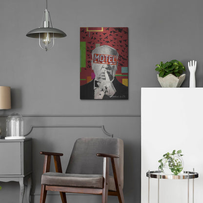 Luxe Metal Art 'Alfred' by Elo Marc, Metal Wall Art,16x24