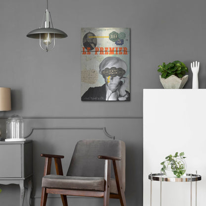 Luxe Metal Art 'Andy' by Elo Marc, Metal Wall Art,16x24