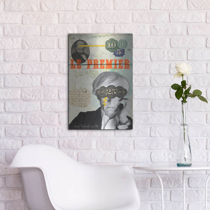 Luxe Metal Art 'Andy' by Elo Marc, Metal Wall Art,16x24