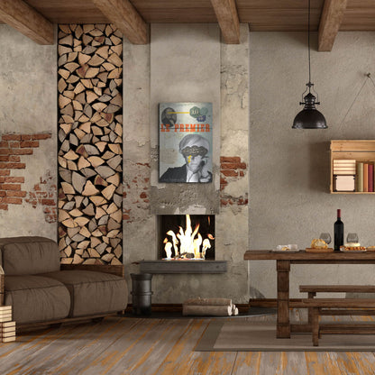 Luxe Metal Art 'Andy' by Elo Marc, Metal Wall Art,24x36