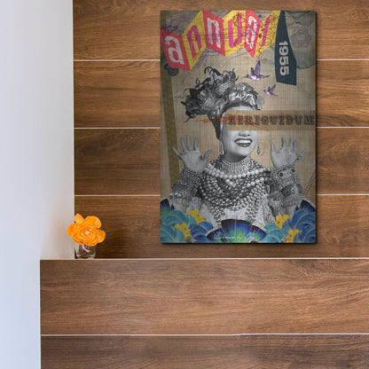 Luxe Metal Art 'Carmen' by Elo Marc, Metal Wall Art,12x16