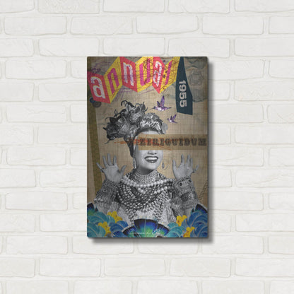 Luxe Metal Art 'Carmen' by Elo Marc, Metal Wall Art,16x24