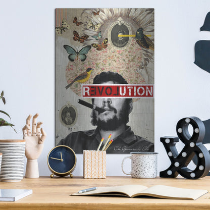 Luxe Metal Art 'Che' by Elo Marc, Metal Wall Art,12x16