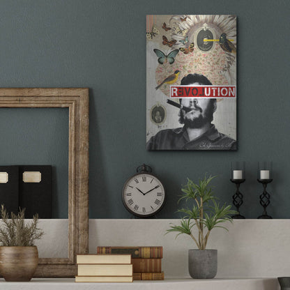 Luxe Metal Art 'Che' by Elo Marc, Metal Wall Art,12x16