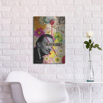 Luxe Metal Art 'Dali' by Elo Marc, Metal Wall Art,16x24