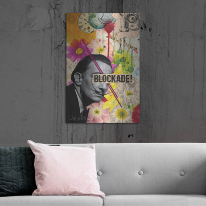 Luxe Metal Art 'Dali' by Elo Marc, Metal Wall Art,24x36