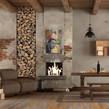 Luxe Metal Art 'Dali' by Elo Marc, Metal Wall Art,24x36