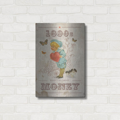 Luxe Metal Art '1890' by Elo Marc, Metal Wall Art,16x24