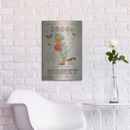 Luxe Metal Art '1890' by Elo Marc, Metal Wall Art,16x24