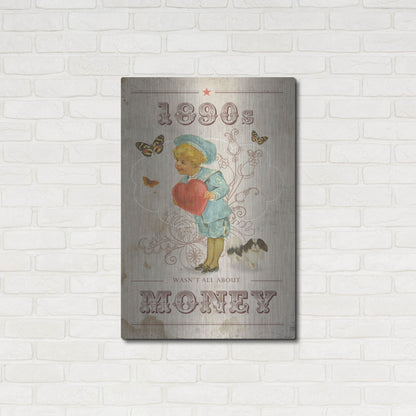 Luxe Metal Art '1890' by Elo Marc, Metal Wall Art,24x36