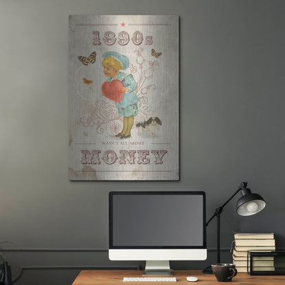 Luxe Metal Art '1890' by Elo Marc, Metal Wall Art,24x36