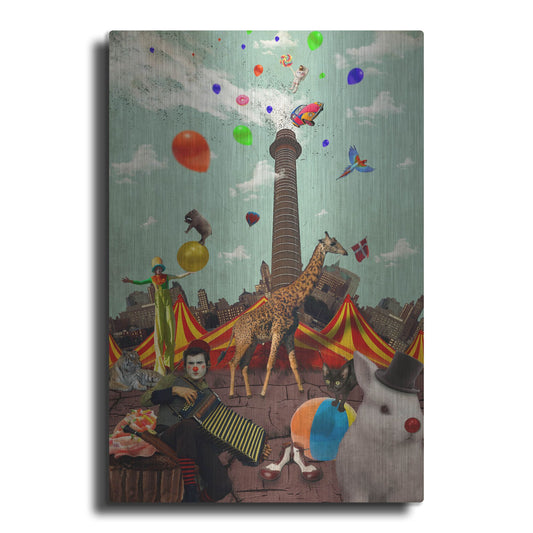 Luxe Metal Art 'Circus' by Elo Marc, Metal Wall Art