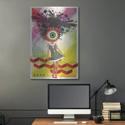 Luxe Metal Art 'Do You Watch Your Time' by Elo Marc, Metal Wall Art,24x36