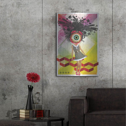 Luxe Metal Art 'Do You Watch Your Time' by Elo Marc, Metal Wall Art,24x36