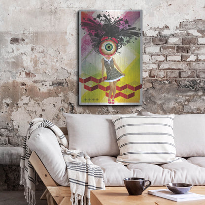 Luxe Metal Art 'Do You Watch Your Time' by Elo Marc, Metal Wall Art,24x36