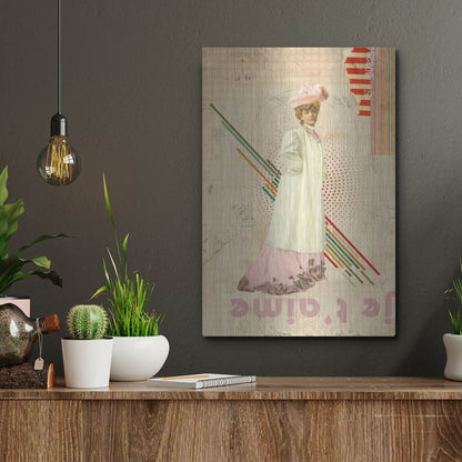 Luxe Metal Art 'Je T'aime' by Elo Marc, Metal Wall Art,12x16