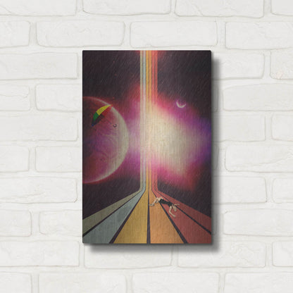 Luxe Metal Art 'Lost' by Elo Marc, Metal Wall Art,12x16