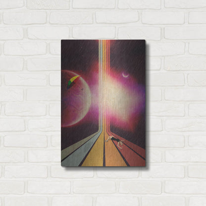 Luxe Metal Art 'Lost' by Elo Marc, Metal Wall Art,16x24