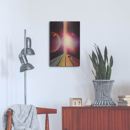 Luxe Metal Art 'Lost' by Elo Marc, Metal Wall Art,16x24