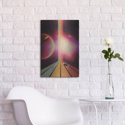 Luxe Metal Art 'Lost' by Elo Marc, Metal Wall Art,16x24