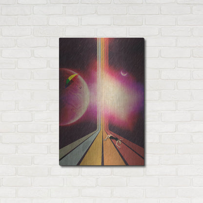 Luxe Metal Art 'Lost' by Elo Marc, Metal Wall Art,24x36