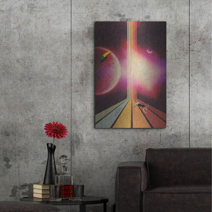 Luxe Metal Art 'Lost' by Elo Marc, Metal Wall Art,24x36