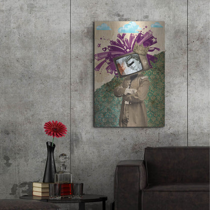 Luxe Metal Art 'Queen And King' by Elo Marc, Metal Wall Art,24x36