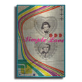 Luxe Metal Art 'Simple Love' by Elo Marc, Metal Wall Art