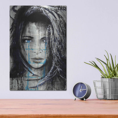 Luxe Metal Art 'Somedays2' by Loui Jover, Metal Wall Art,12x16