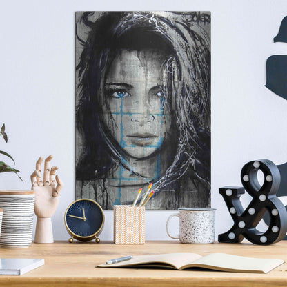 Luxe Metal Art 'Somedays2' by Loui Jover, Metal Wall Art,12x16