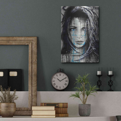 Luxe Metal Art 'Somedays2' by Loui Jover, Metal Wall Art,12x16