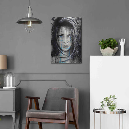 Luxe Metal Art 'Somedays2' by Loui Jover, Metal Wall Art,16x24