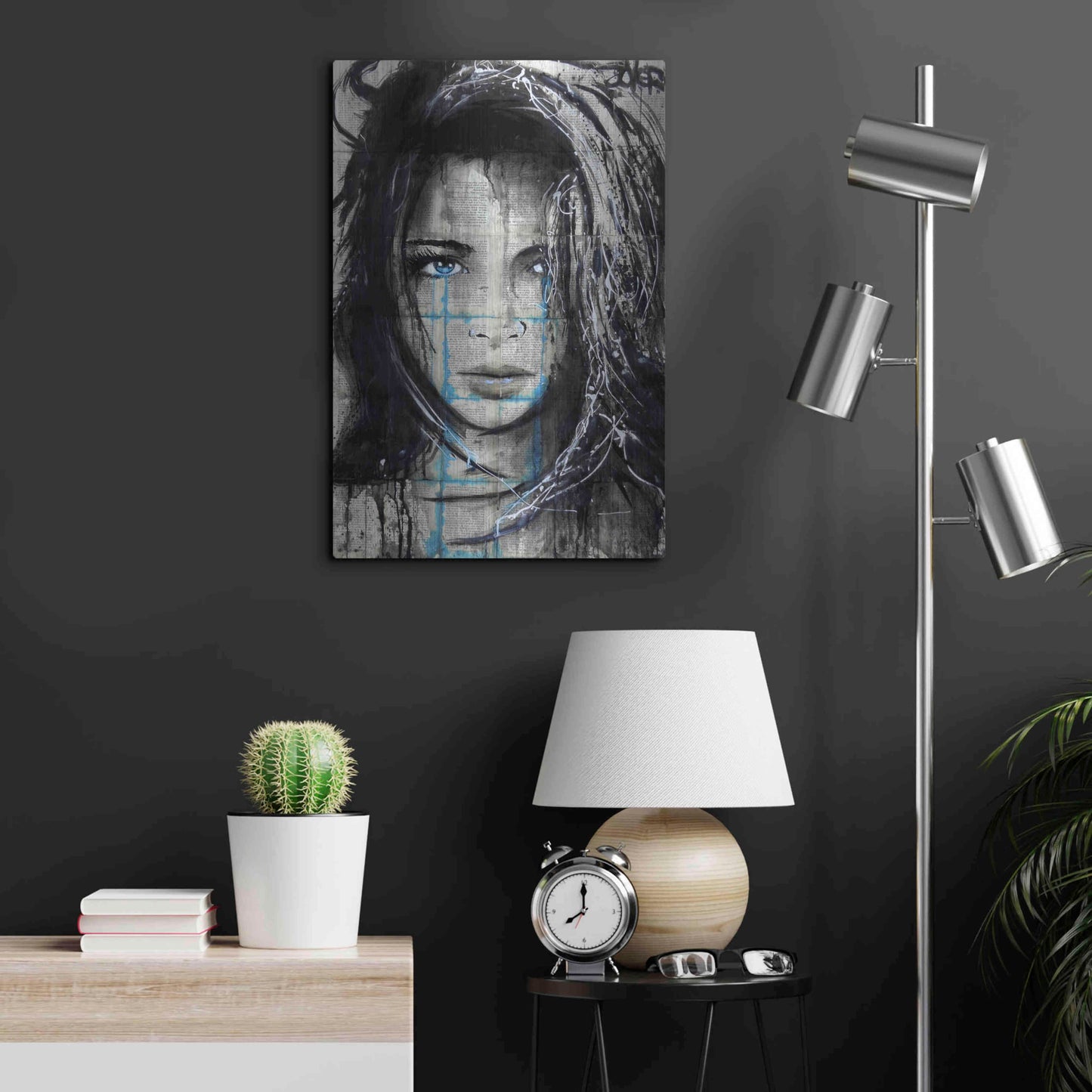 Luxe Metal Art 'Somedays2' by Loui Jover, Metal Wall Art,16x24