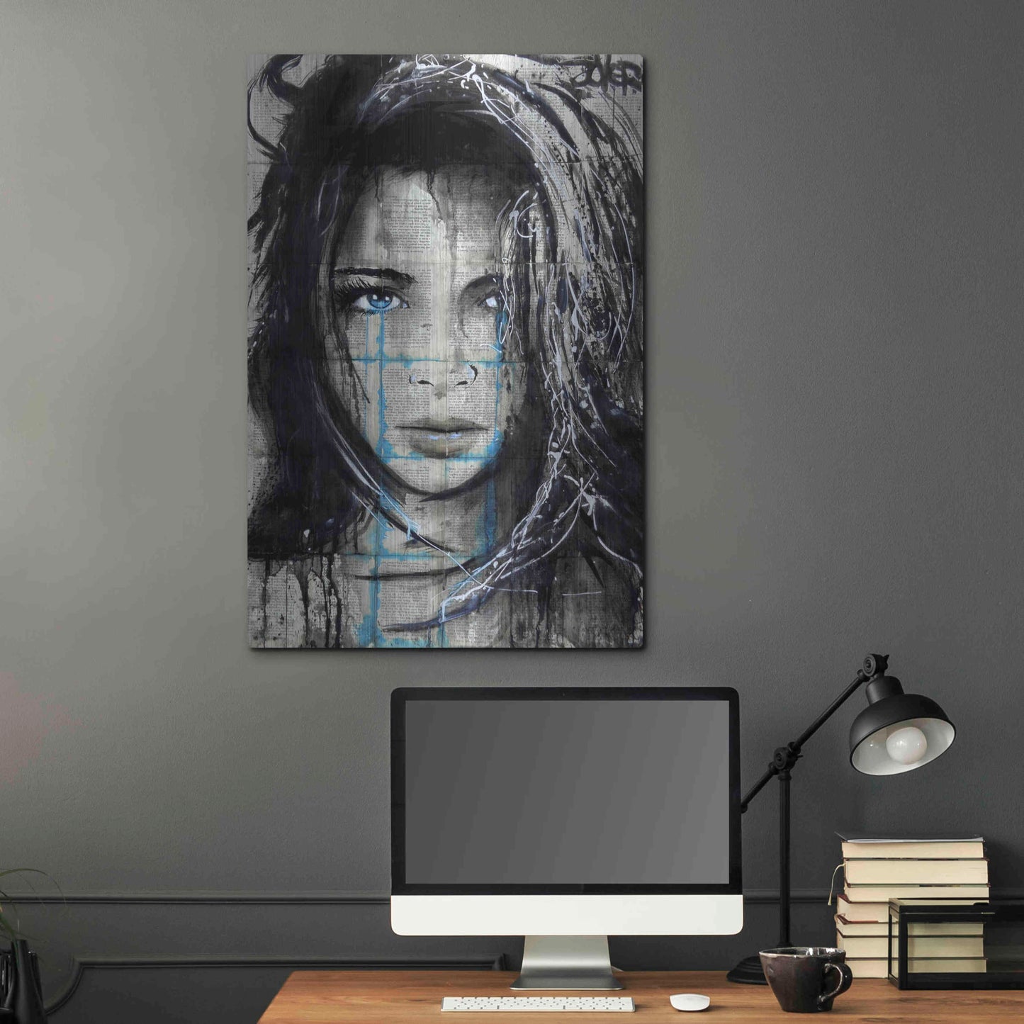 Luxe Metal Art 'Somedays2' by Loui Jover, Metal Wall Art,24x36