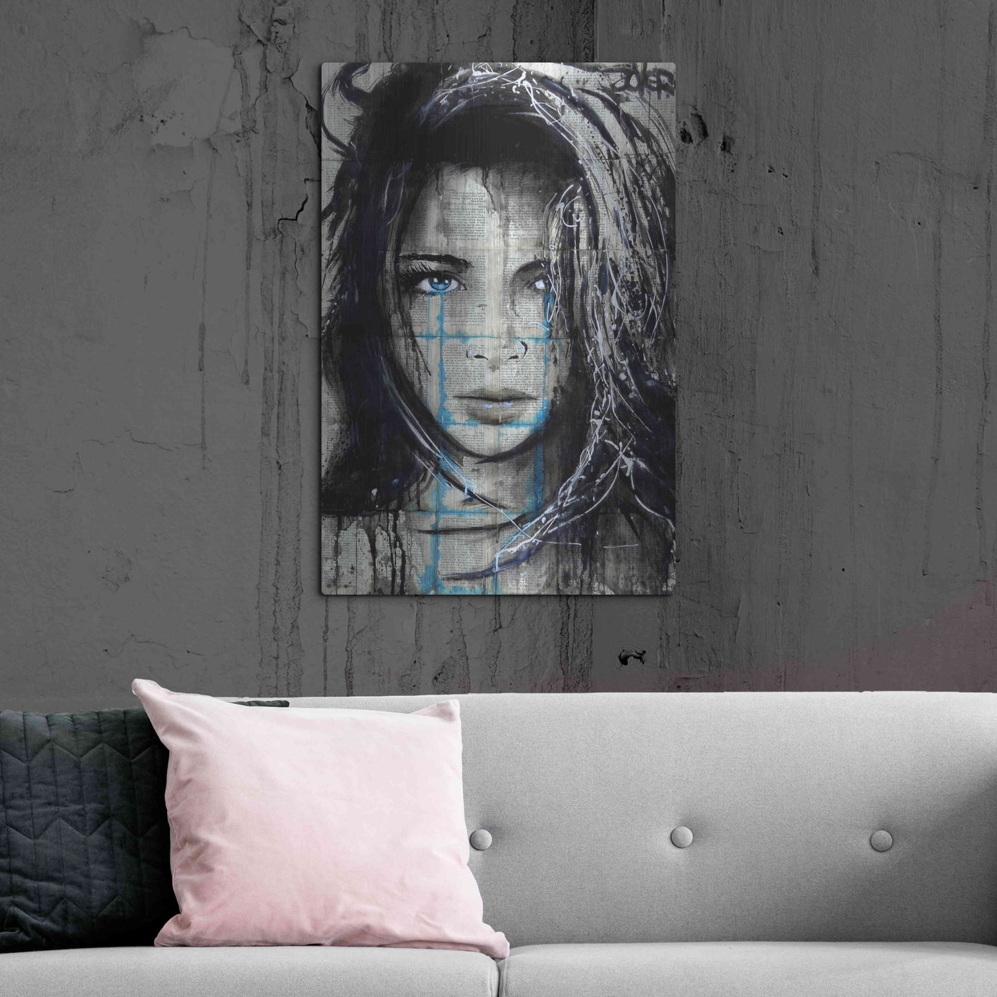 Luxe Metal Art 'Somedays2' by Loui Jover, Metal Wall Art,24x36