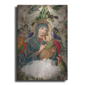Luxe Metal Art 'Madonna And Child' by Elo Marc, Metal Wall Art