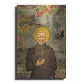 Luxe Metal Art 'The Holy Father' by Elo Marc, Metal Wall Art