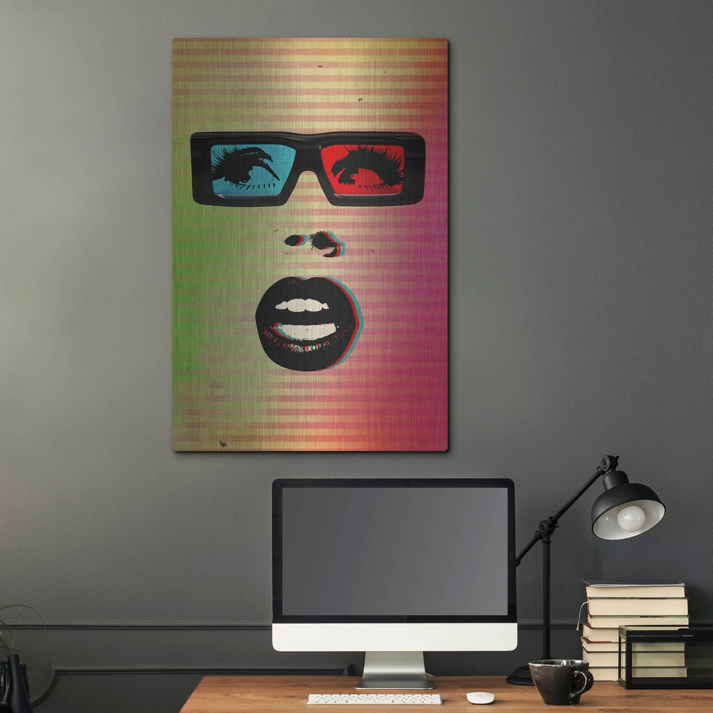 Luxe Metal Art '3D' by Elo Marc, Metal Wall Art,24x36