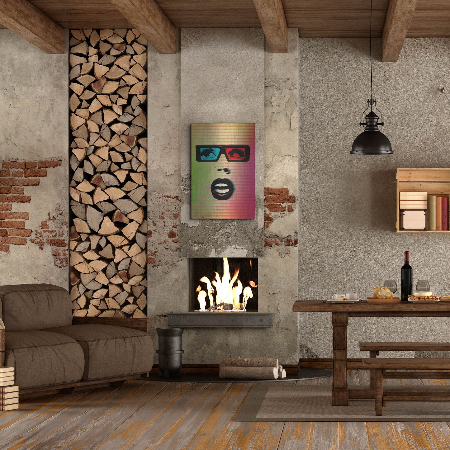 Luxe Metal Art '3D' by Elo Marc, Metal Wall Art,24x36