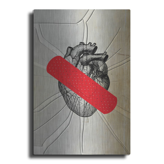 Luxe Metal Art 'First Aid' by Elo Marc, Metal Wall Art